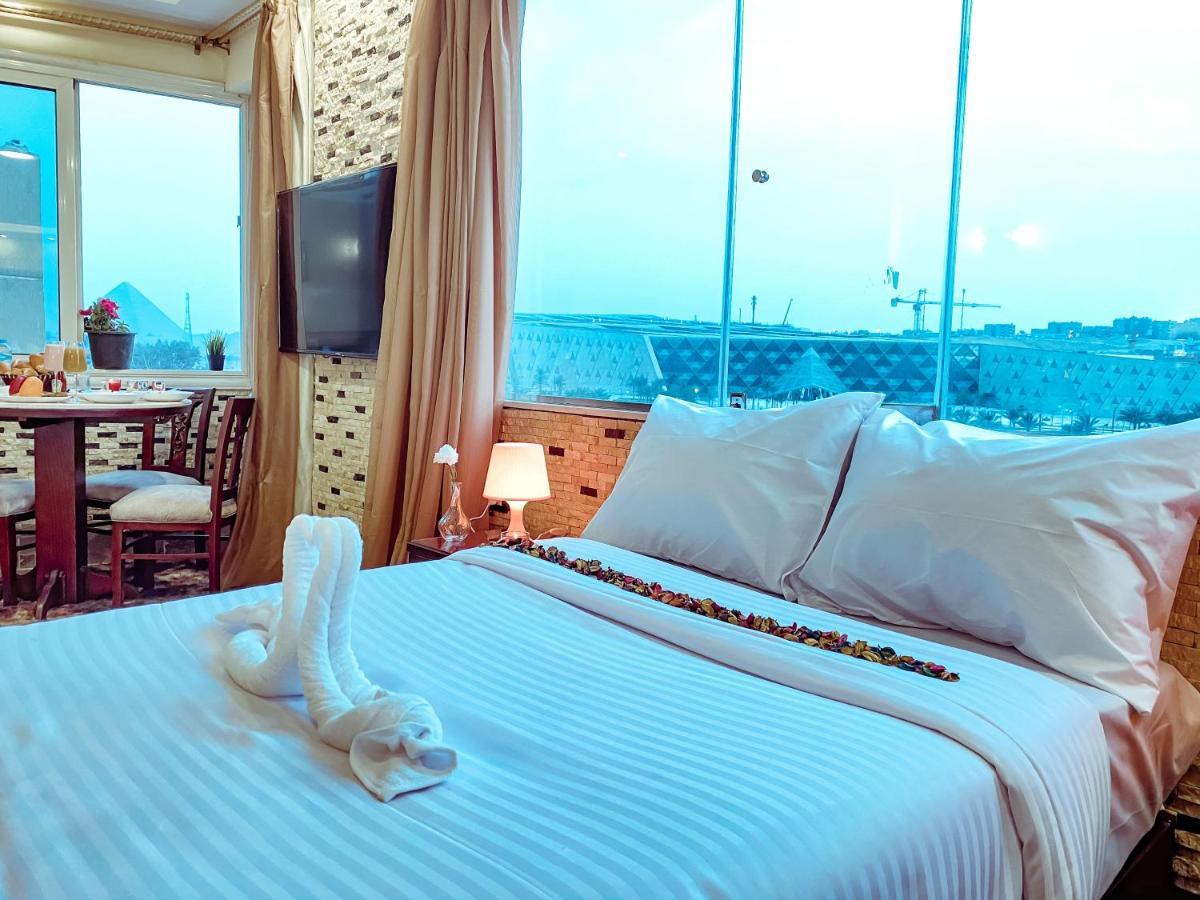 Pyramids Musem Apartment Nazlet el Simman ภายนอก รูปภาพ