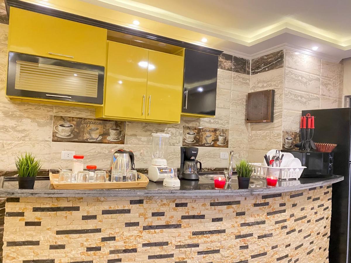 Pyramids Musem Apartment Nazlet el Simman ภายนอก รูปภาพ